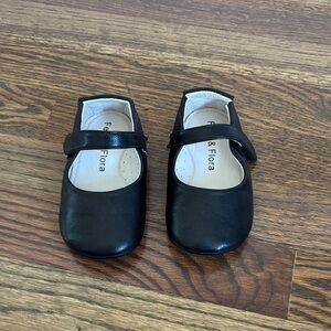 Elegant Black Kids Dress Shoes by Fox & Flora